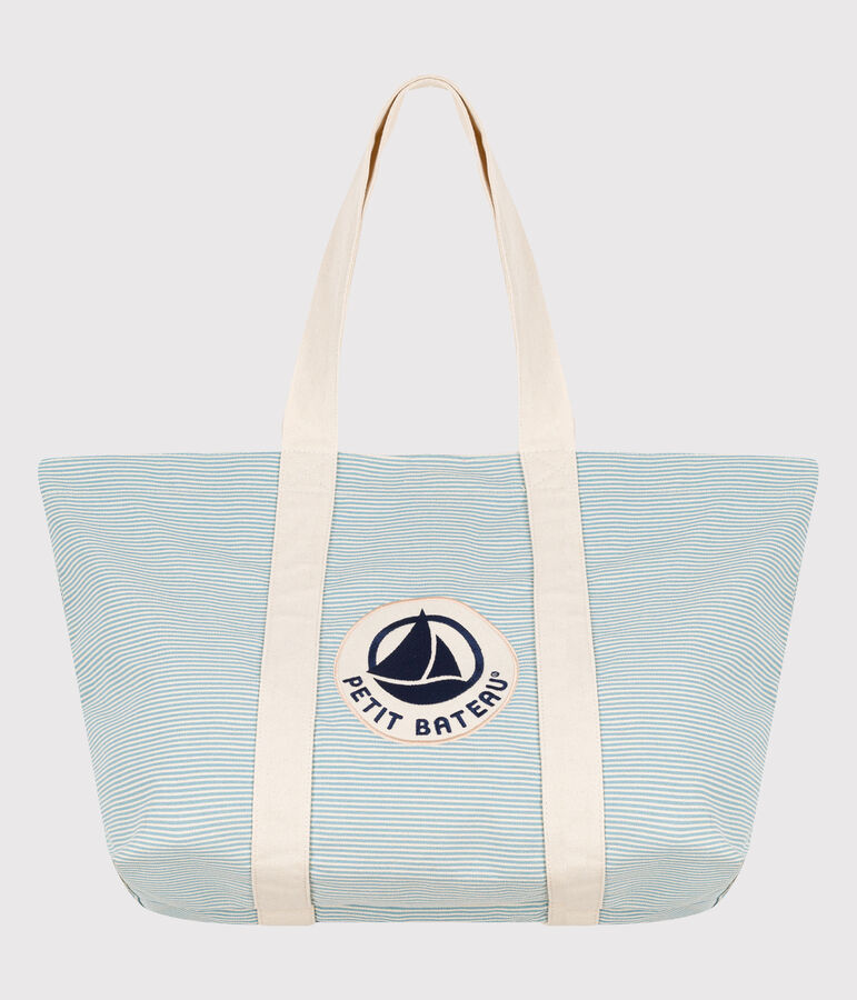 Cotton beach bag multicolor