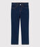 Girls' slim denim trousers DENIM BRUT blue
