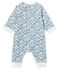 Baby Boys' Long Ribbed Jumpsuit MARSHMALLOW white/MULTICO CN