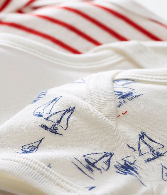 Baby boy's short sleeved body trio variante 1