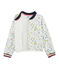 Girls' Cardigan MARSHMALLOW white/MULTICO white