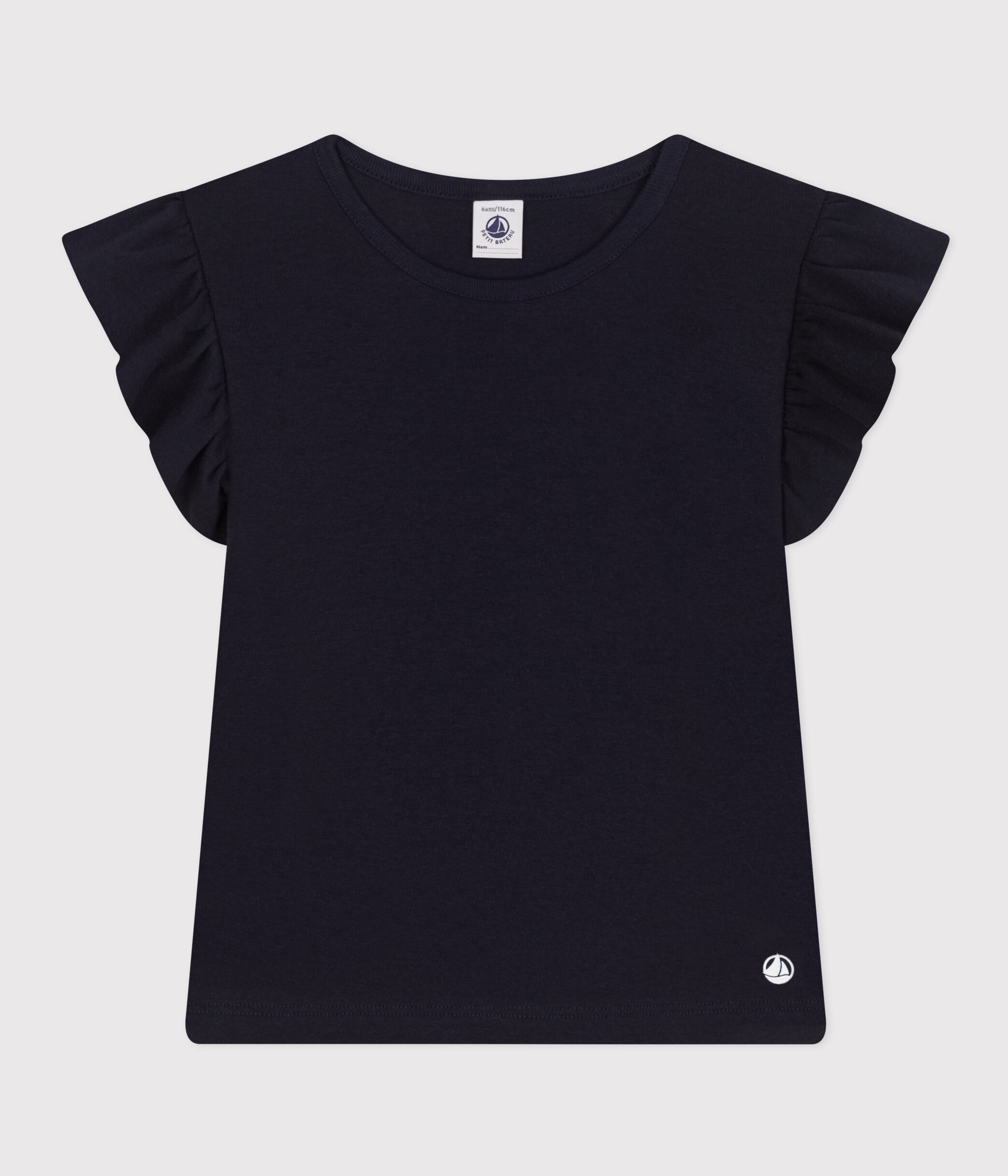 Girls' Cotton T-Shirt blue