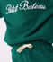 Babies' Petit Bateau embroidered cotton sweatshirt EVERGREEN green