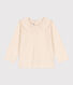 Babies' Long-Sleeved Slub Jersey Blouse