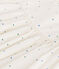 Children's long sleeveless spotted cotton dress MARSHMALLOW white/MULTICO white