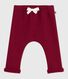 Babies' soft, warm plain cotton trousers