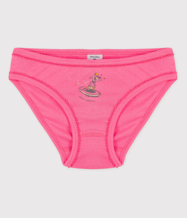Girls' Cotton Briefs pink