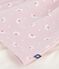Babies' dress with a collar, printed with hearts and flowers, and leggings in cotton JOLI pink/MULTICO white