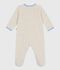 Babies' plain velour pyjama suit MONTELIMAR CHINE