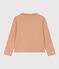 Girls' Cotton Cardigan VINTAGE beige