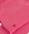 Babies' plain cotton cardigan PEONIA pink