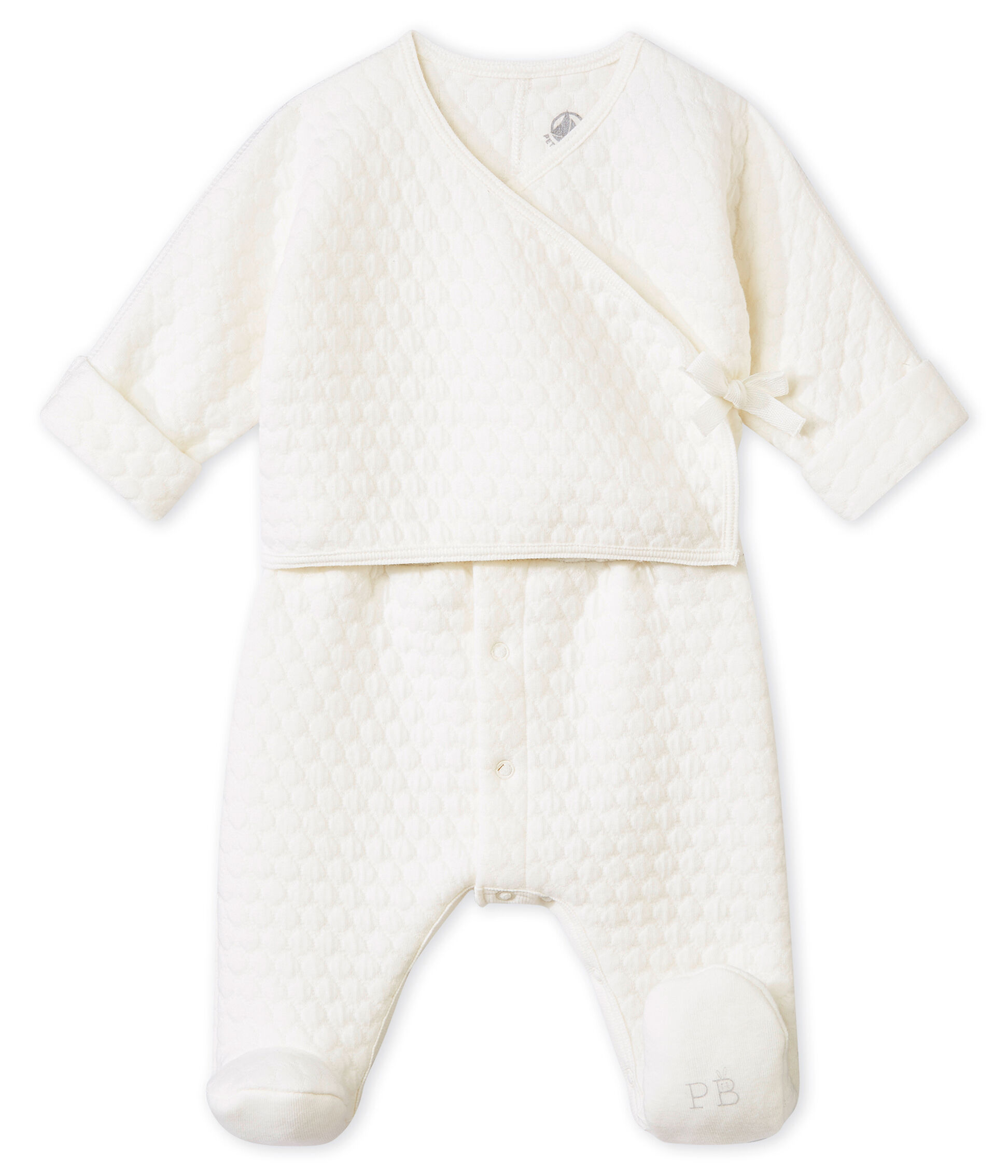 quilted sleepsuit