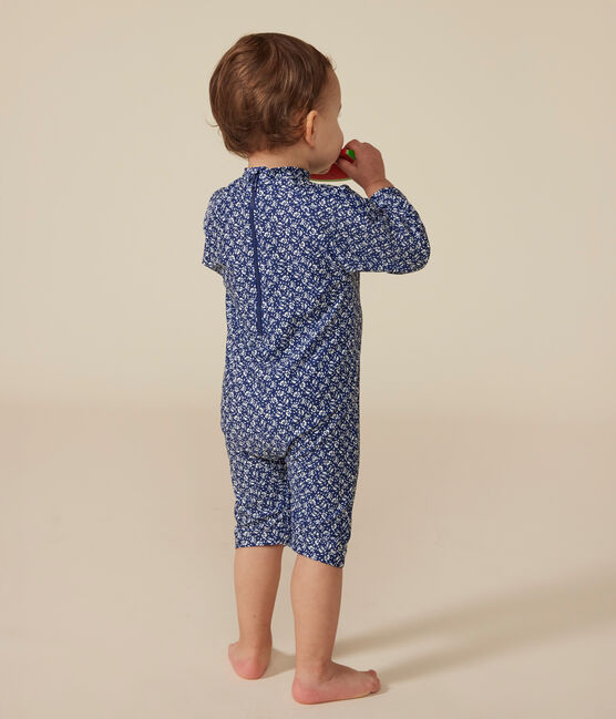 Babies' UV-protect swimming onesie INCOGNITO /MARSHMALLOW