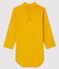 Baby's long-sleeved roll-neck bodysuit BOUDOR yellow