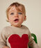 Babies' knitted jumper containing wool. AVALANCHE /CORRIDA