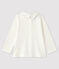 Babies' Cotton Blouse MARSHMALLOW white