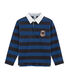 Boys' Striped Rugby Polo Shirt