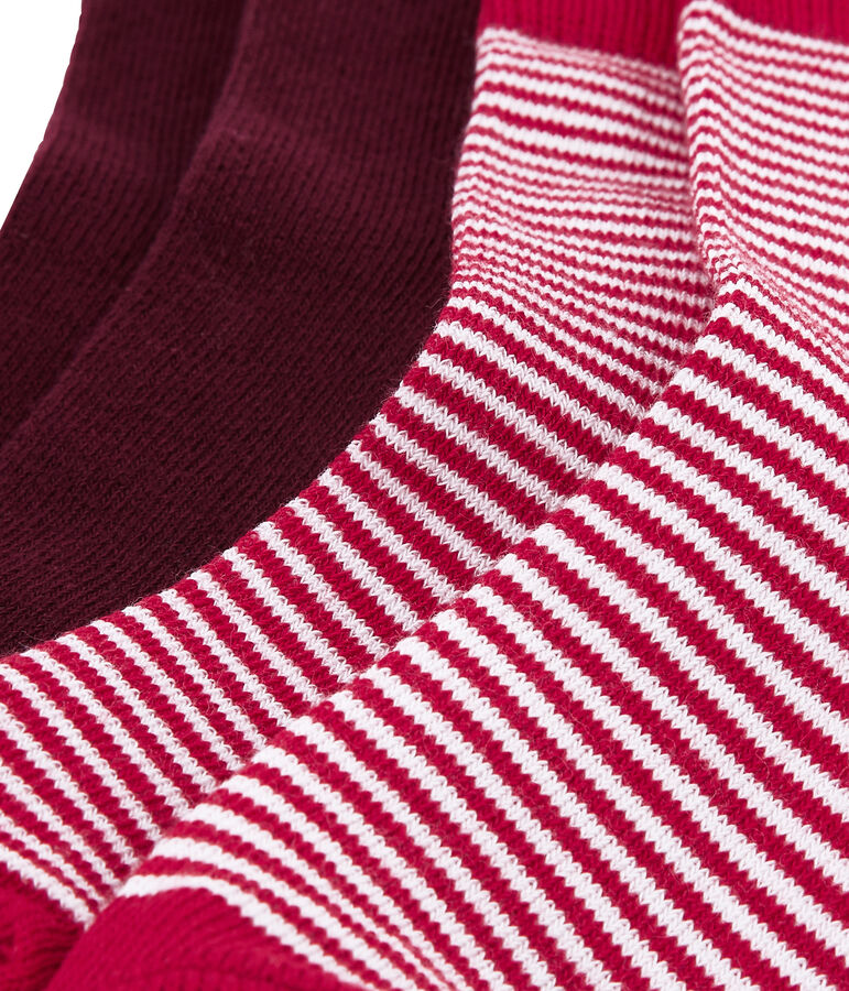 Set of Two Pairs of Socks multicolor