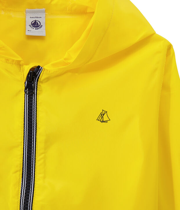 Child's windbreaker yellow