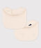 Heart Patterned Cotton Baby Bibs - 2-Pack variante 1