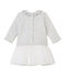 Baby Girls' 2 in 1 Long-Sleeved Dress BELUGA CHINE grey