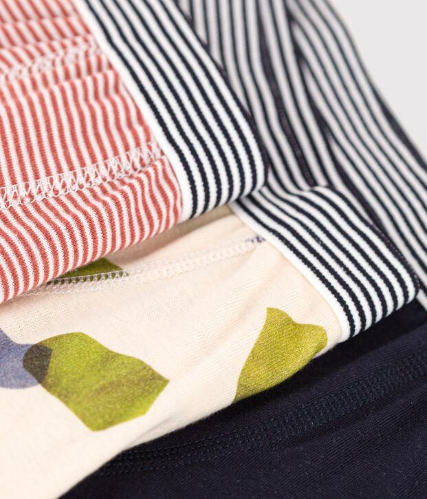 Children's Cotton Boxers - 3-Pack multicolor