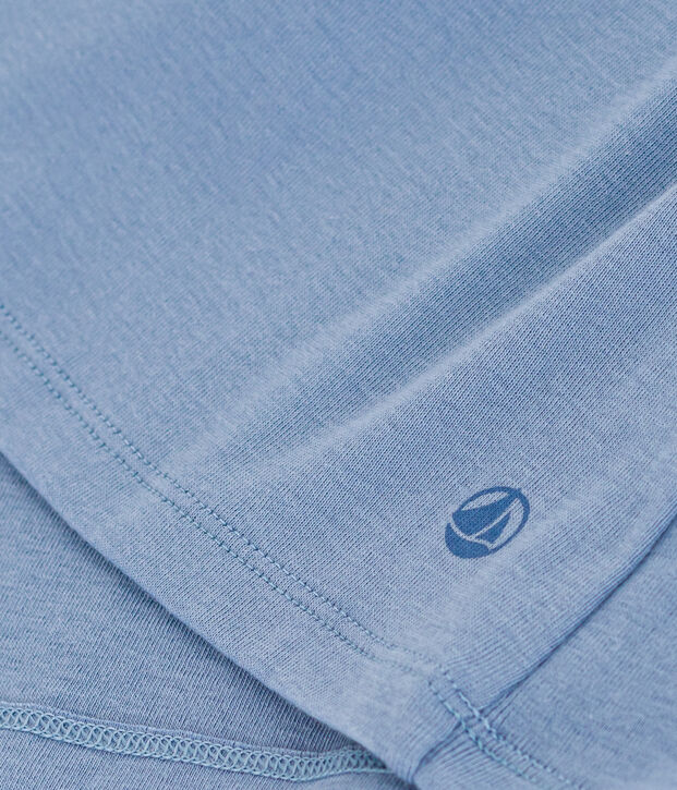 Women's Iconic Cotton Round Neck T-Shirt blue