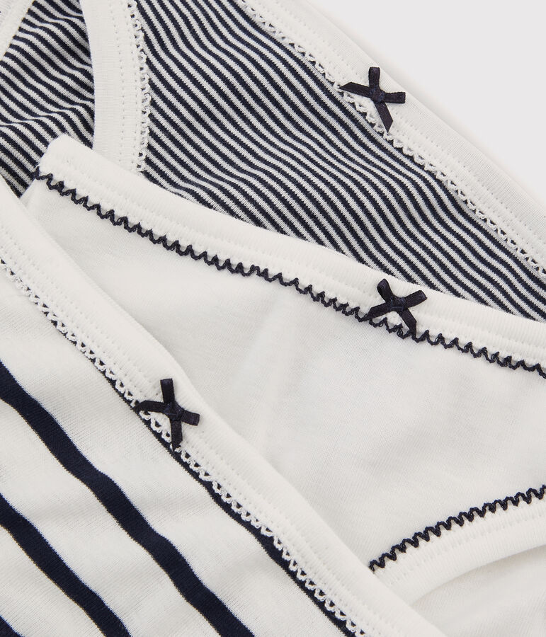 Girls' Striped Knickers - 3-Pack variante 1