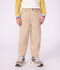 Children's 5-pocket denim trousers. beige