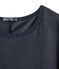 Women's flowing linen tee SMOKING blue