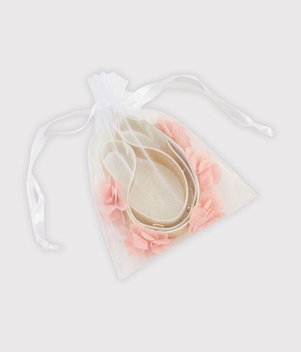 Girls' belt white