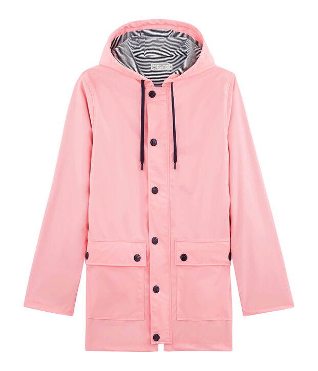 Unisex Iconic Waxed Coat pink