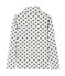 Boy's star print base layer turtleneck BELUGA grey/MAKI grey