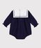 Babies' sailor-style cotton playsuit SOIR