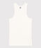 Women's Cotton Vest Top ECUME white