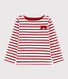 Girls' Jersey Breton Top
