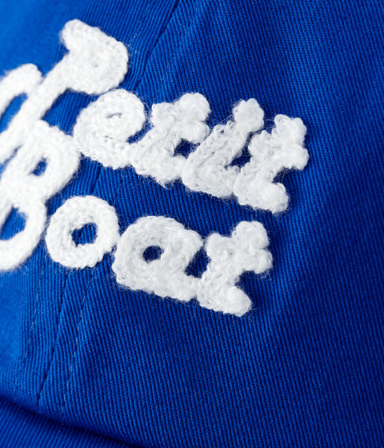 Children's Embroidered Cap DELFT blue