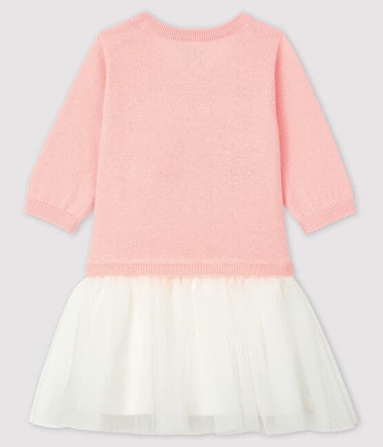 Baby girl's long-sleeved dress MINOIS pink