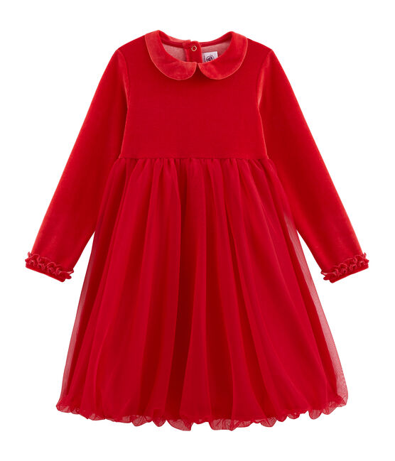 Girls' Dress TERKUIT red