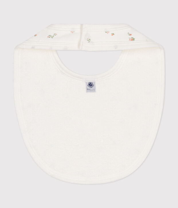 Babies' bib white/multicolor