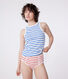 Women's Iconic striped cotton tank top