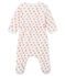 Baby Girls' Velour Bodyjama MARSHMALLOW white/MULTICO white