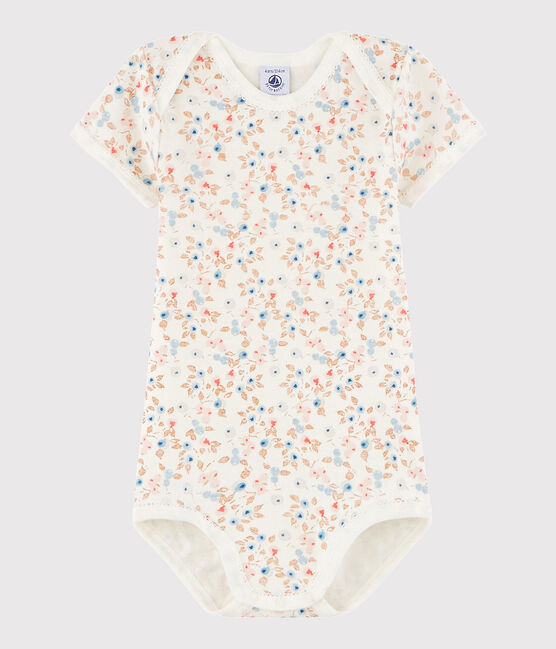 Body manches courtes bébé fille MARSHMALLOW white/MULTICO white