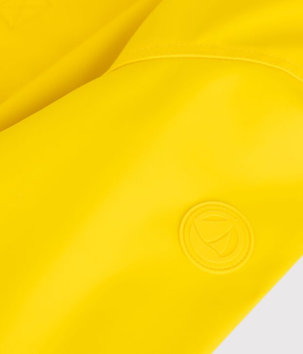 Children's iconic raincoat yellow