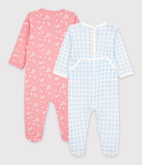 Baby Girls' Cotton Sleepsuits - 2-Pack variante 1