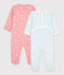 Baby Girls' Cotton Sleepsuits - 2-Pack variante 1