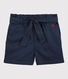 Girls' Cotton Serge Shorts