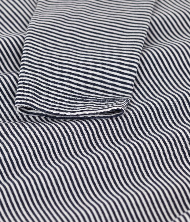 Children's Unisex Cotton Polo Neck blue/white