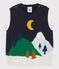 Babies' Wool/Cotton Jumper SMOKING blue