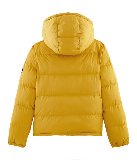 Reversible down jacket COQUILLE beige/SMOKING blue/MULTICO